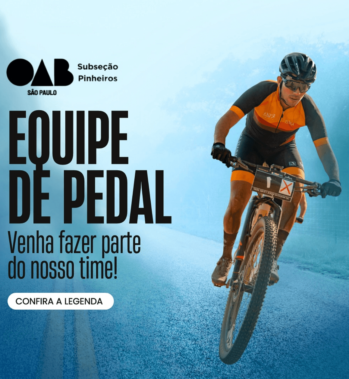 Venha fazer parte do nosso time!PEDAL