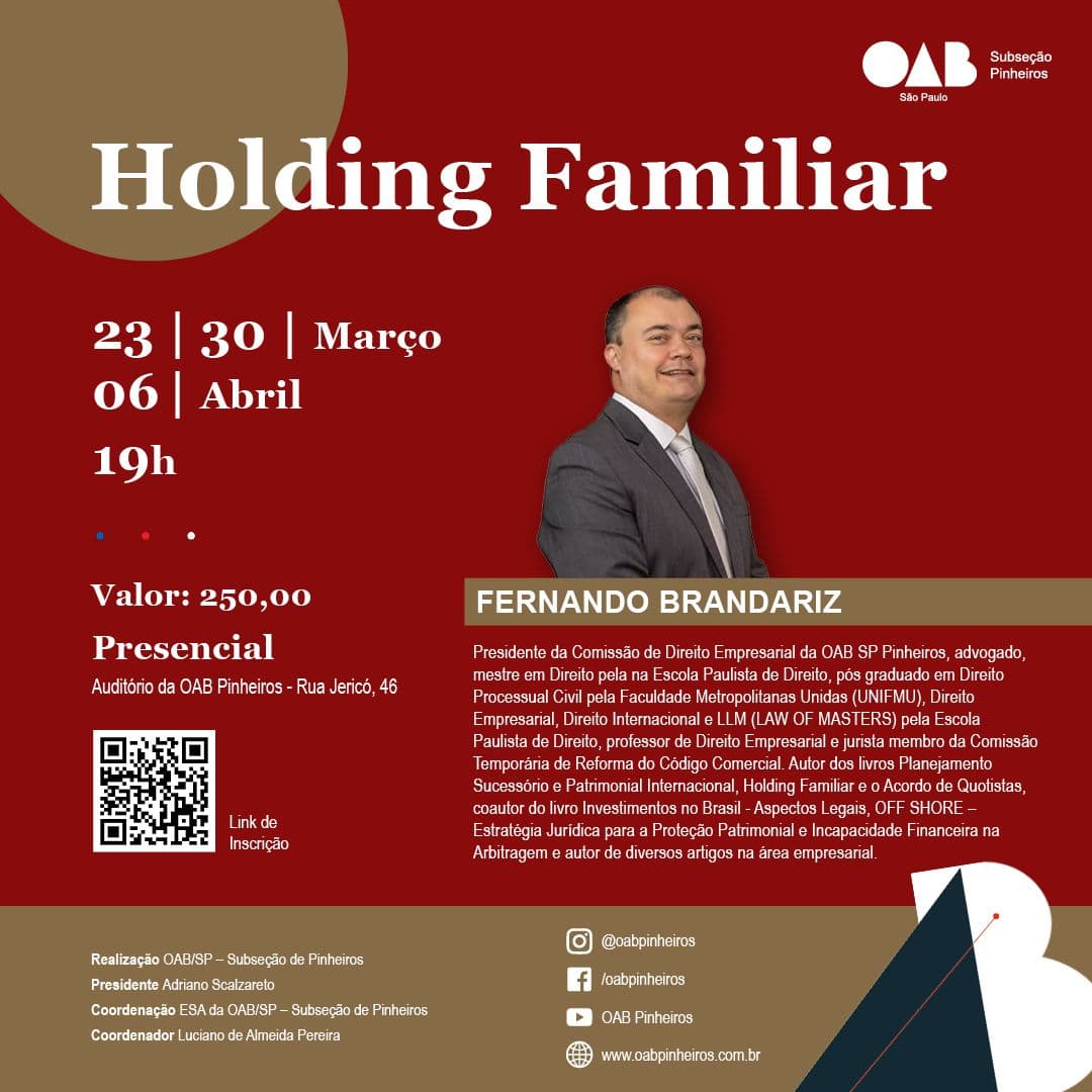 📙 ESA Pinheiros: Holding Familiar