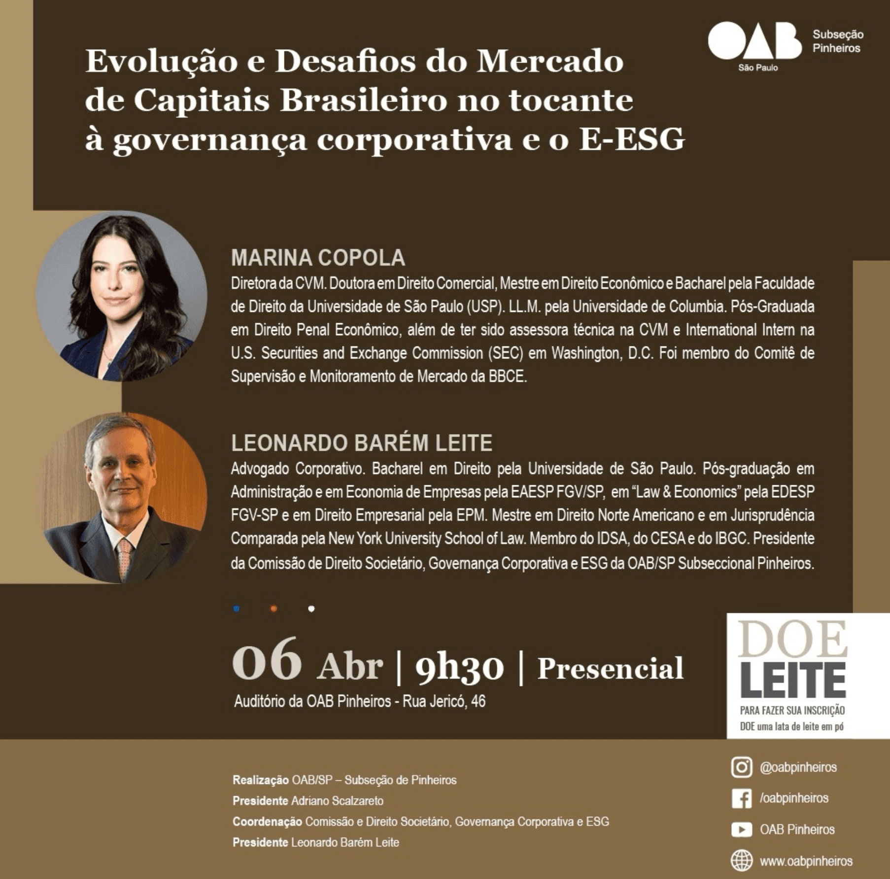 Evolução e Desafios do Mercado de Capitais Brasileiro no tocante à governança corporativa e o E-ESG